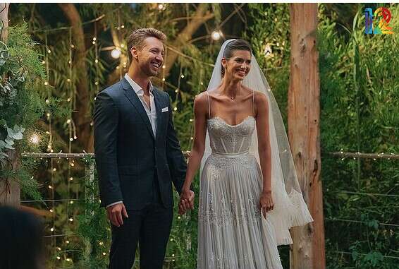 בדיוק שנה חלפה. הדר ודניס מתחת לחופה // צילום: קובי מהגר